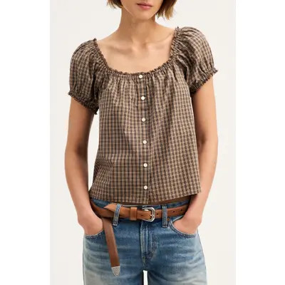 Madewell The Chateau Top in Fallen Timber at Nordstrom, Size Medium | Nordstrom