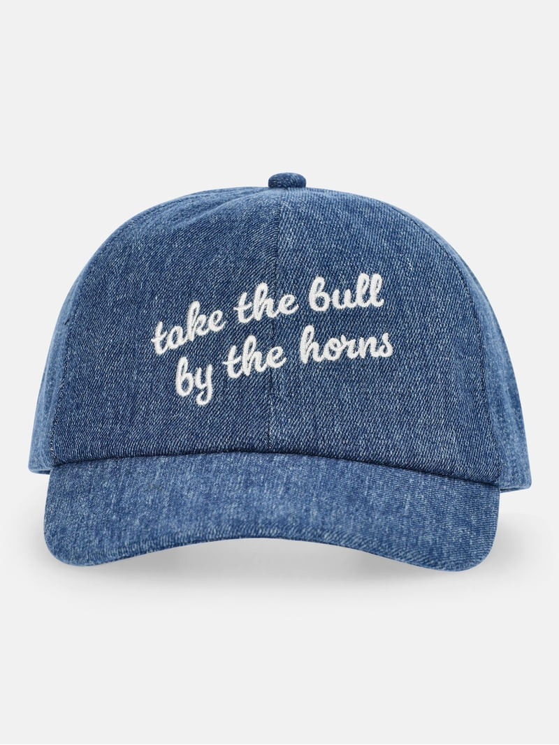 Kacey Lee Women's Dad Hat, Denim | Walmart (US)