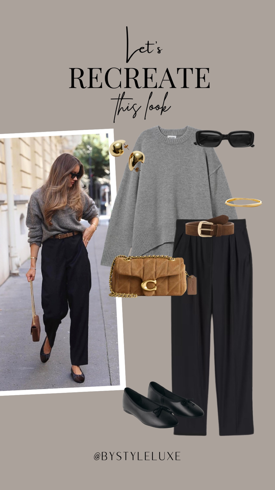 Let’s Recreate This Look - featuring @lovisabarkman 

#balletpumps #abercrombiejeans #autumnoutfit 

#LTKautumn #LTKworkwear #LTKshoes