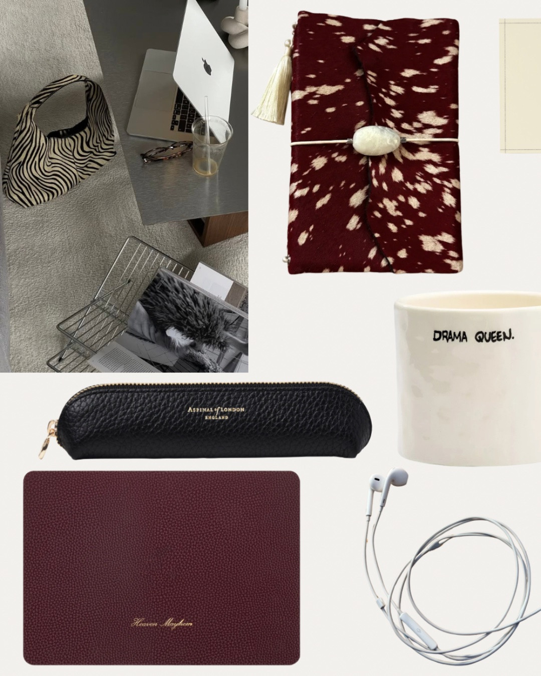 Work desk additions to romanticise your 9-5. 

Notebook - Undo Studio
Daily Planner - The Productivity Method
Diffuser - Rituals

#LTKworkwear #LTKhome #LTKuk
