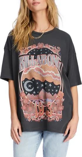 Billabong Wild Mountain Oversize Cotton Graphic Tee | Nordstrom | Nordstrom