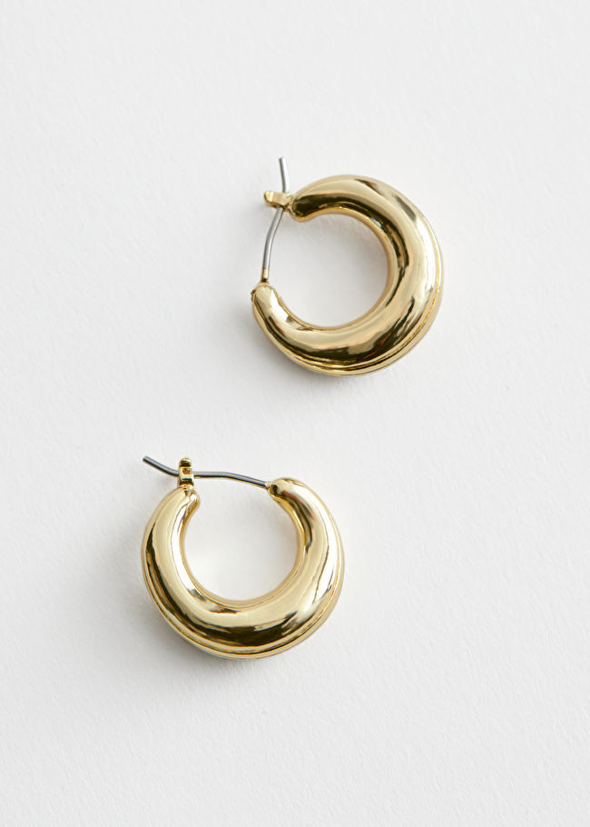 Chunky Mini Hoop Earrings | & Other Stories (EU + UK)