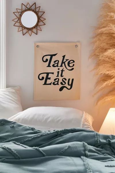 Take It Easy Flag Tapestry | Urban Outfitters (US and RoW)