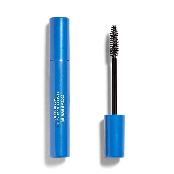 COVERGIRL Professional 3-in-1 Waterproof Mascara, Very Black 225, 1 Count (Packaging May Vary) | Amazon (US)