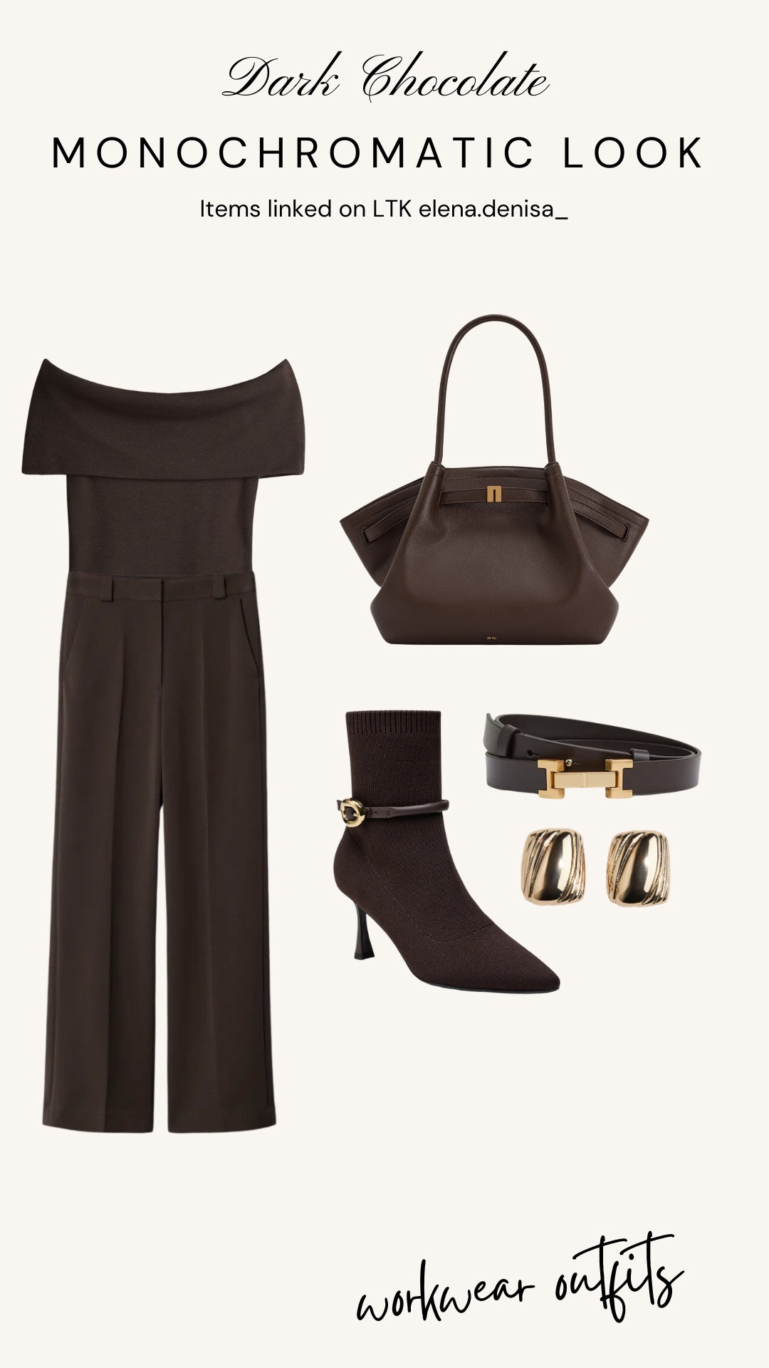 Dark chocolate monochromatic workwear looks Tried to link as many items as possible but not all brands are available on LTK
* Boots from Cosy Island Outfit

#LTKuk #LTKworkwear #LTKeurope