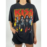 Vintage Kiss Band T-Shirt | Etsy (US)
