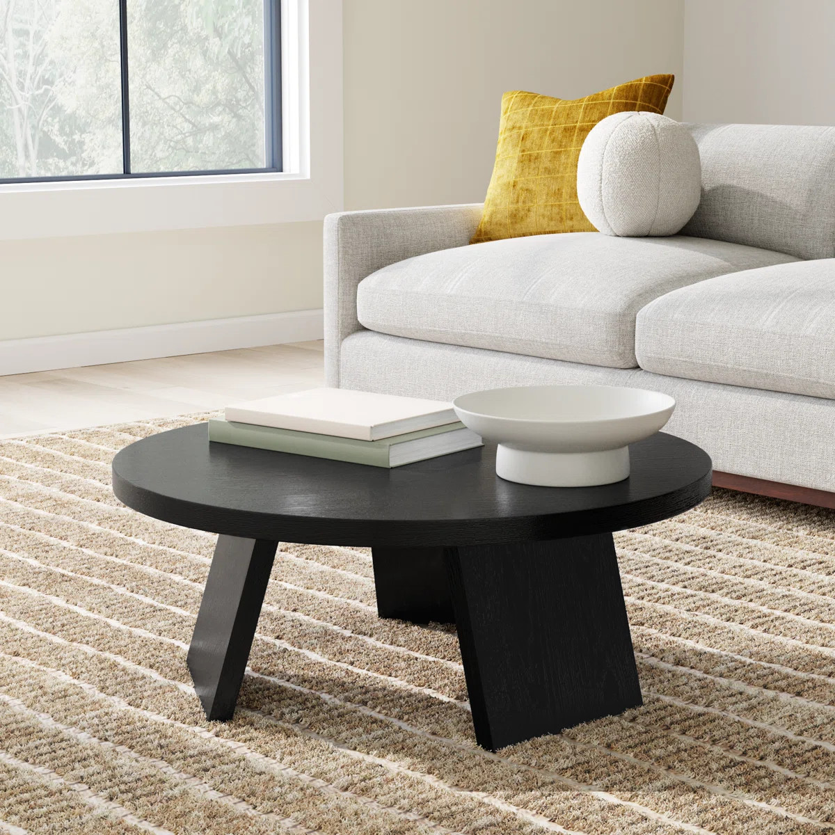 Mattelynn 36" Round Coffee Table | Wayfair North America