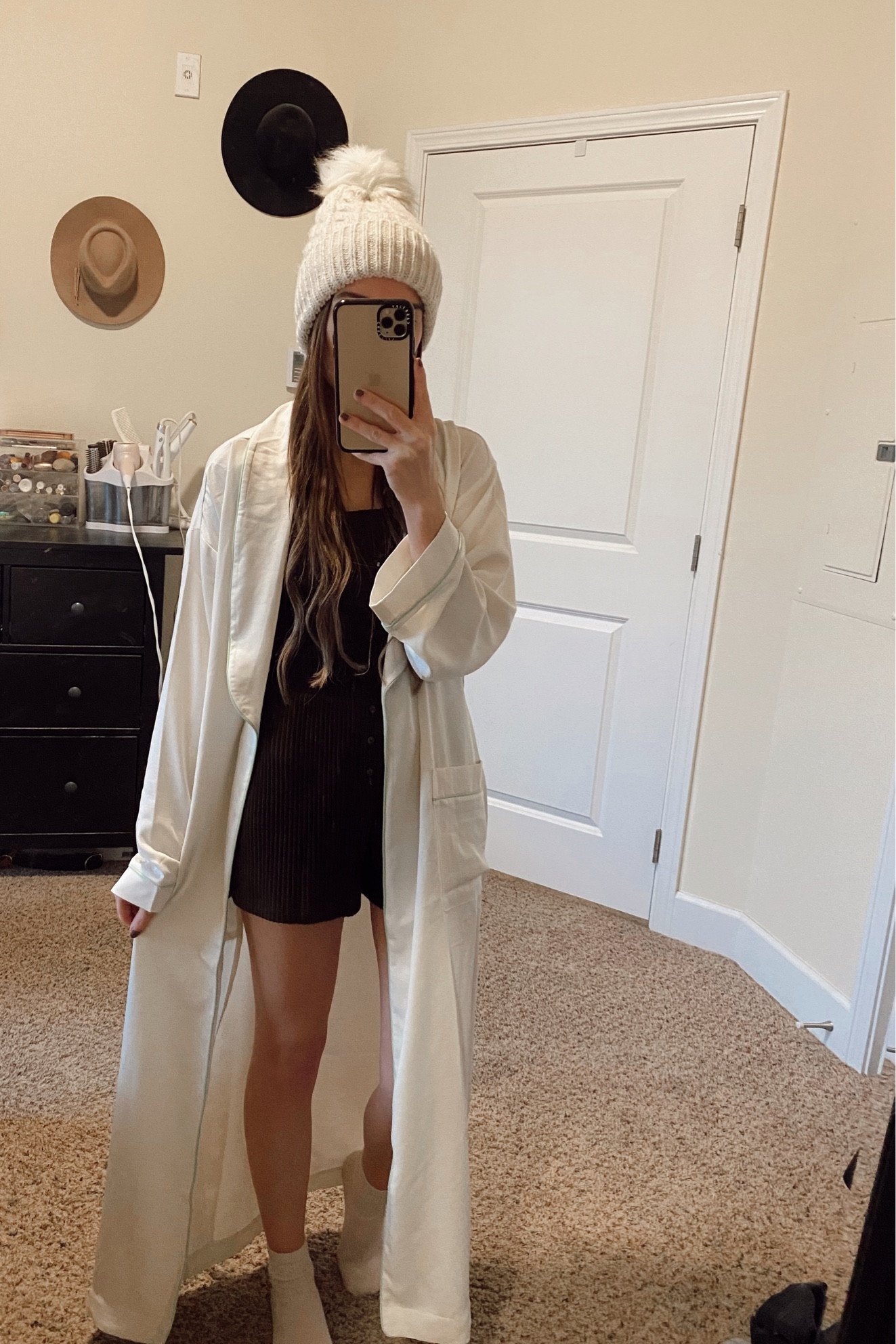 fabletics eco satin robe on sale 60% off (under $35!) runs big / wearing size XXS #FableticsPartner

#LTKunder50 #LTKSeasonal #LTKsalealert