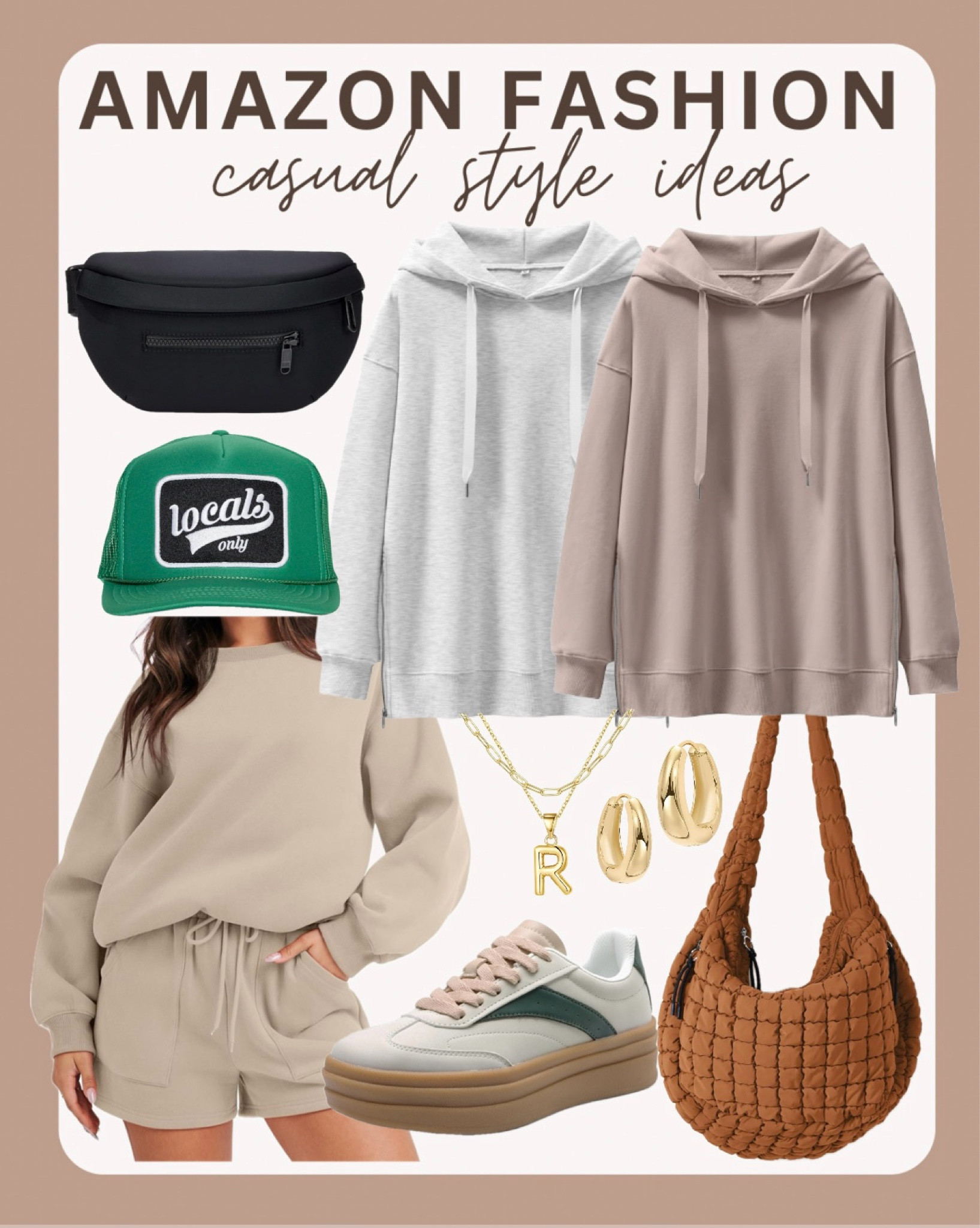 Amazon fashion, casual style ideas. Mom on the go style, Amazon hoodies, Amazon look for less platform sneakers, Amazon looks for less  

#LTKActive #LTKStyleTip #LTKBacktoSchool
