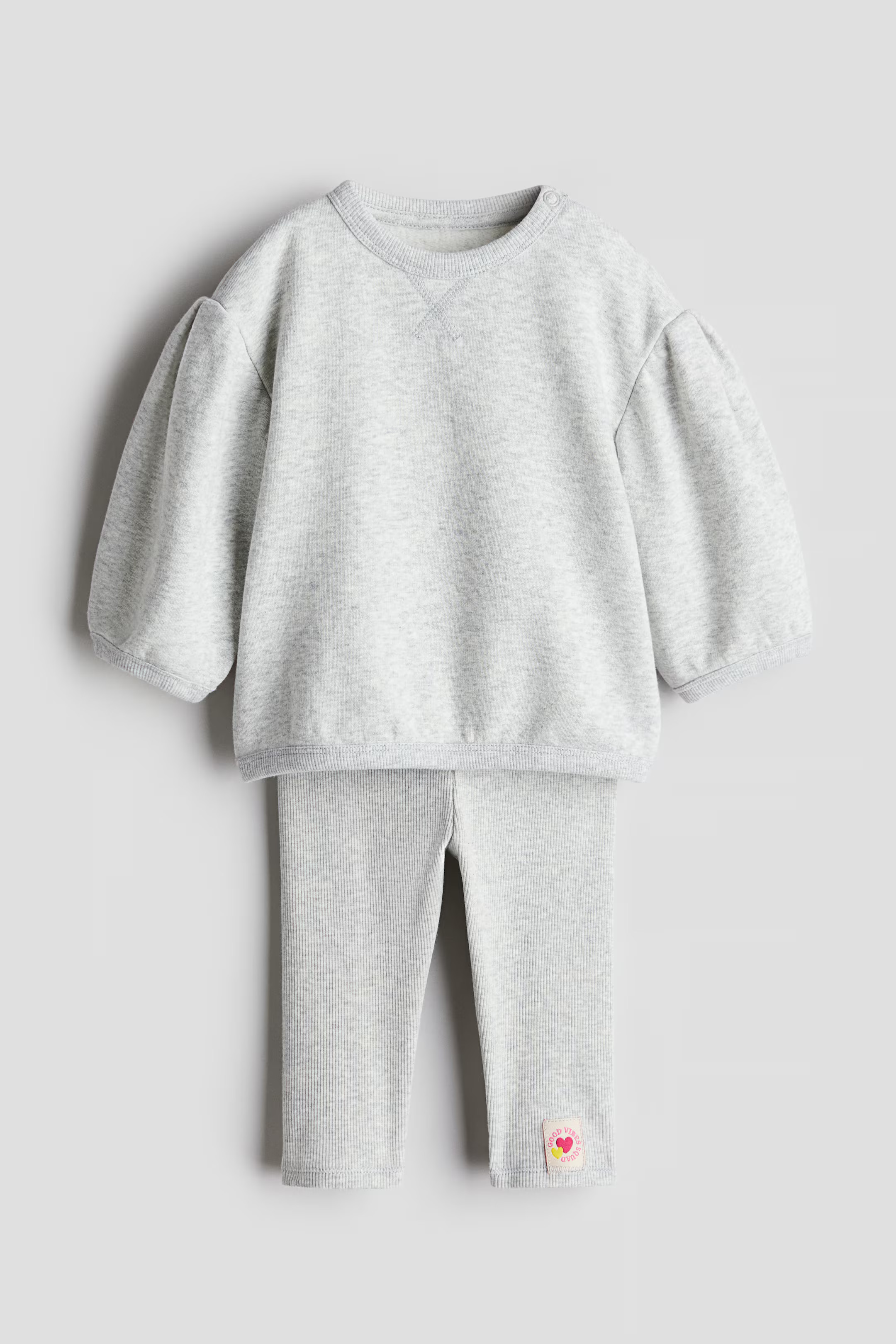 2-piece Sweatshirt and Leggings Set | H&M (US + CA)