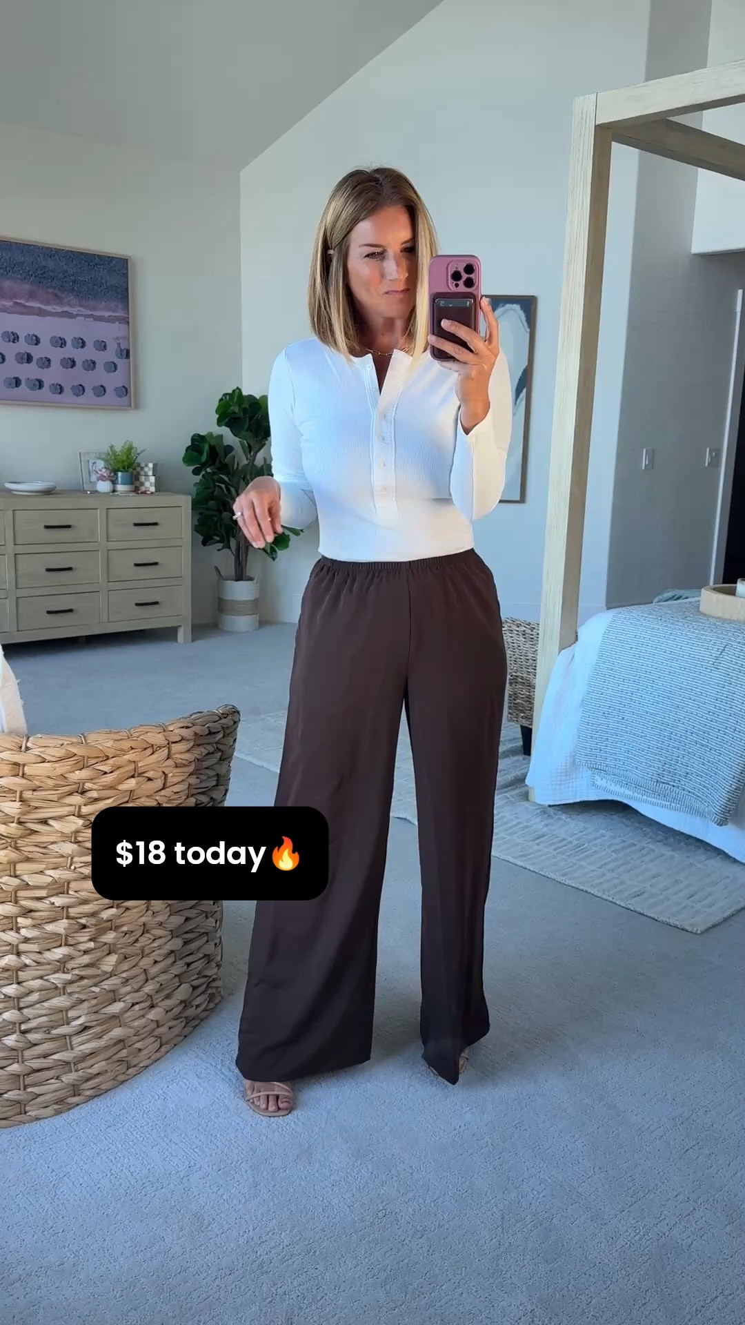 These pull-on pants are great! Only $18 today tts | small @Target