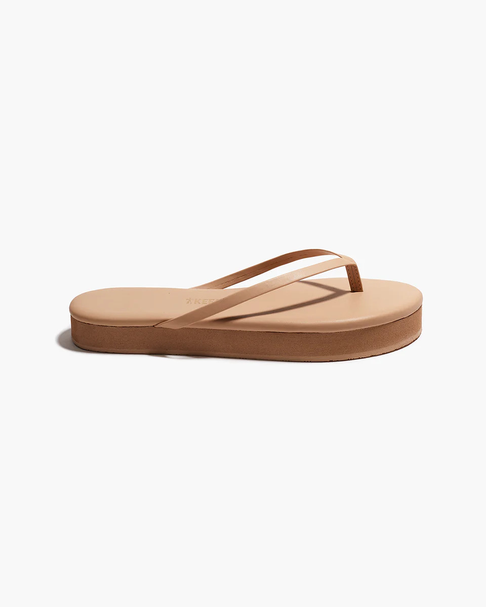 Lily Platforms in Sunkissed | Flip-Flops | Women's Footwear | TKEES