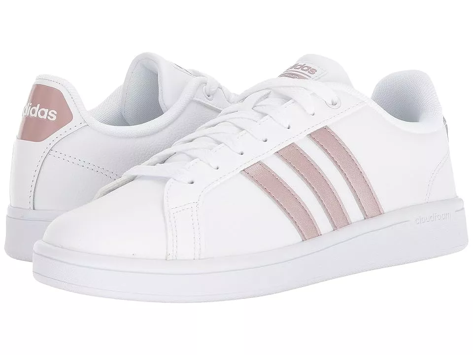 Adidas cloudfoam advantage stripe rose clearance gold