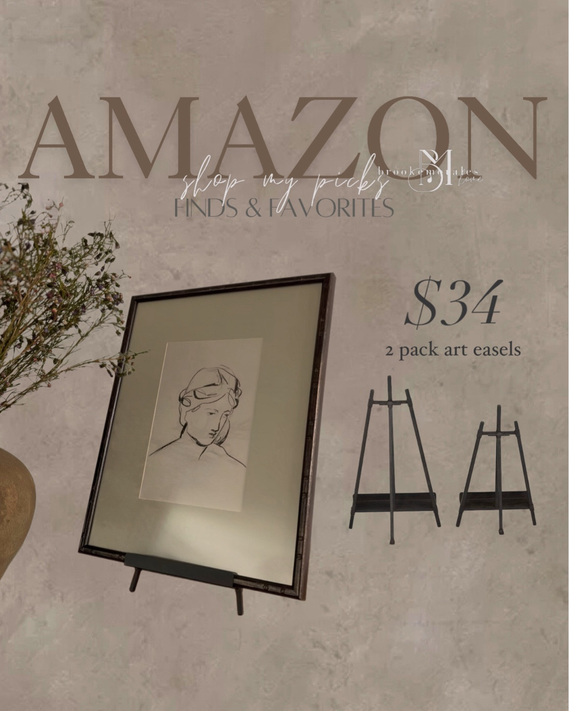 Budget friendly art easels 🤎✨