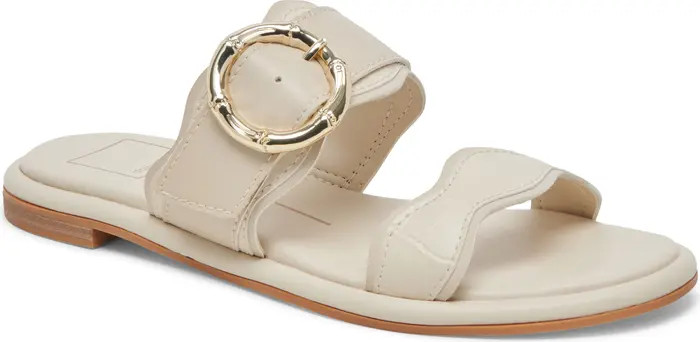 Dolce Vita Aperol Scalloped Slide Sandal (Women) | Nordstromrack | Nordstrom Rack