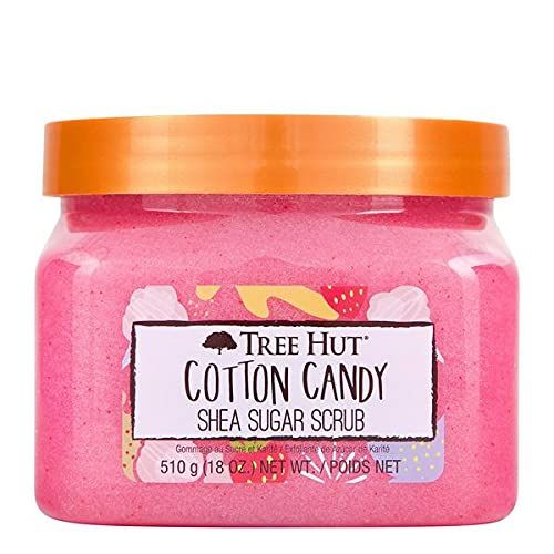 Tree Hut Cotton Candy Shea Sugar Scrub, 18oz, 2PK | Amazon (US)