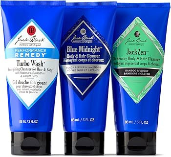 Jack Black Turbo Wash Energizing Cleanser for Hair & Body - Mens Body Wash Pump, Mens Shampoo and... | Amazon (US)
