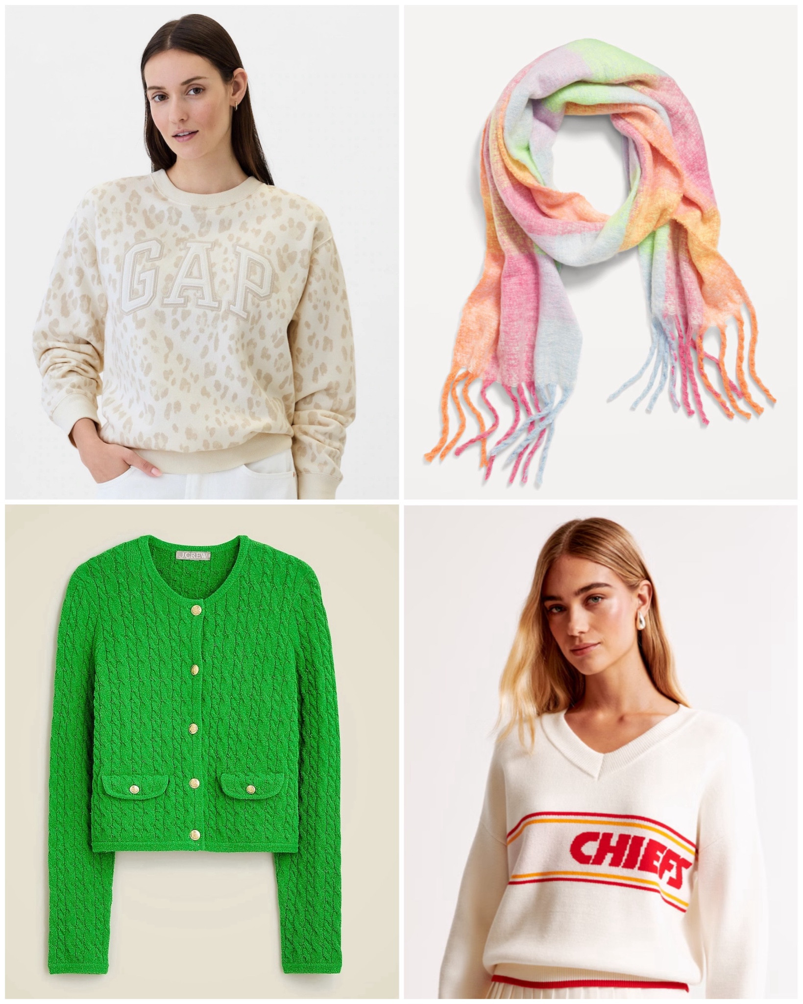 Labor Day Sales: Best Sellers
Leopard is trending & this sweatshirt is a subtle way to wear it. Don’t miss out on an easy way to wear your Light Spring colors with this Old Navy scarf! Clear & Warm Springs are going to love this J.Crew lady jacket! And Abercrombie NFL sweater has been a big hit in the Midwest & Swiftie crowd. 

#createdcolorful #createdcolorfulspring #hocspring #tcispring #pcaspring #lightspring #warmspring #truespring #brightspring #clearspring #paintboxspring #bluespring

#LTKWorkwear #LTKSaleAlert #LTKSeasonal