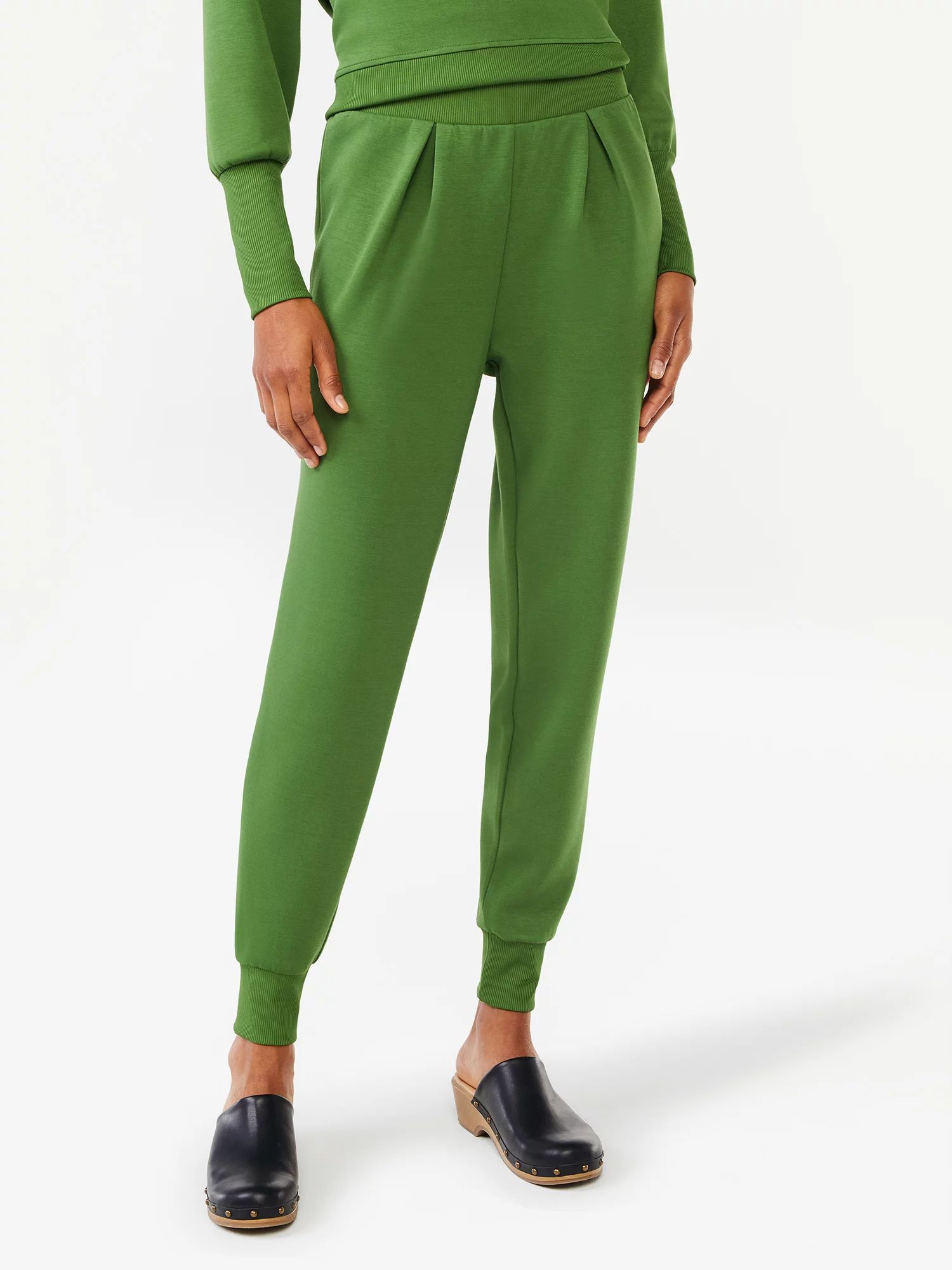 Scoop Women's Scuba Knit Pants | Walmart (US)