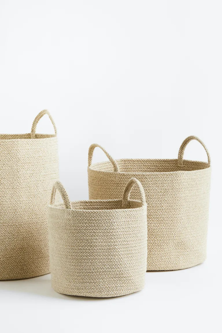 Cotton Storage Basket | H&M (US + CA)