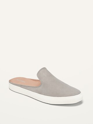 Water-Repellent Faux-Suede Mule Sneakers for Women | Old Navy (CA)