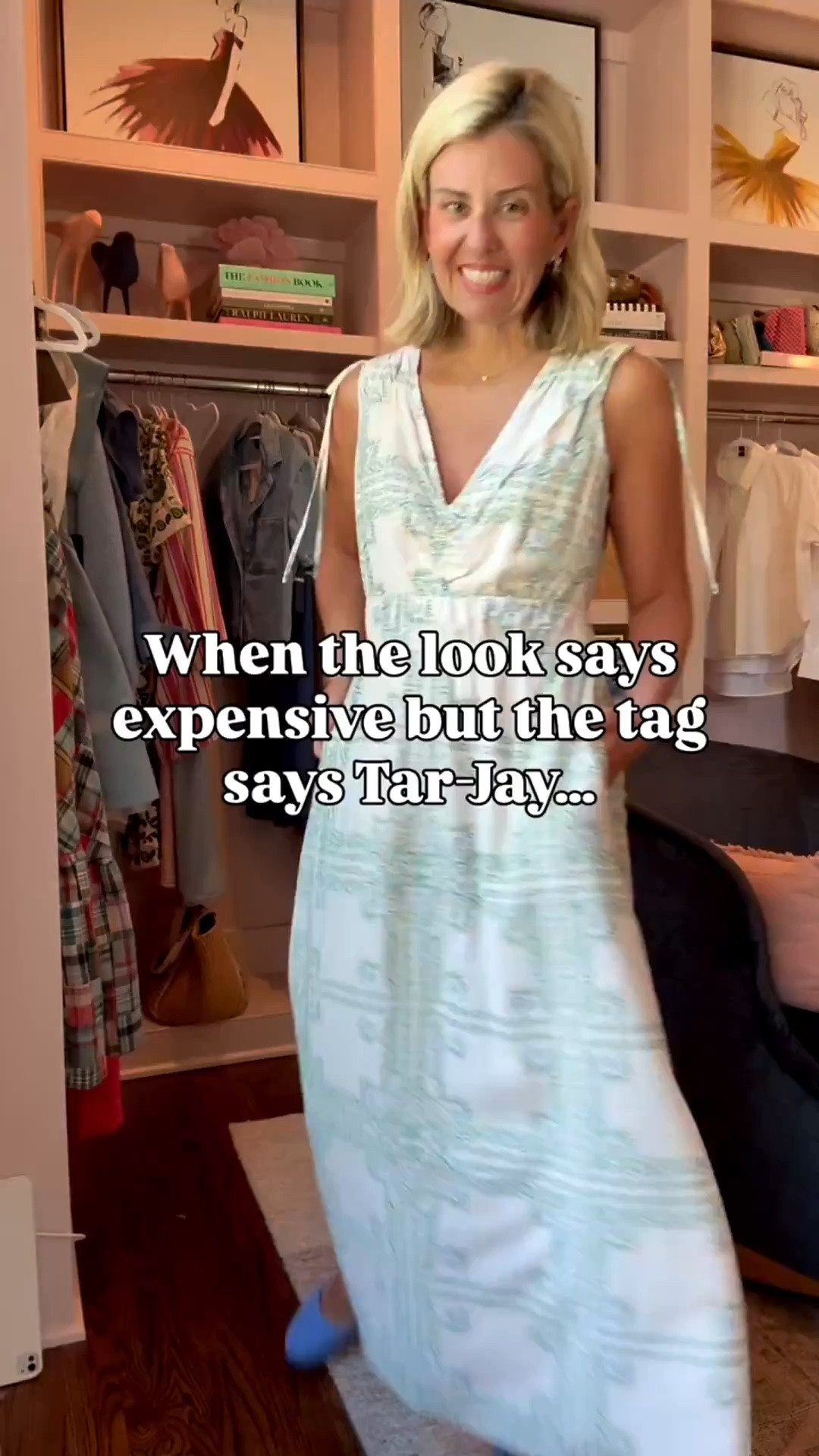 When the look says expensive, but the tag says Tar-jay!! 
Sizing:
Dresses & Skirt - xs
Tee - small 
Denim Top - xs
Sailor jeans - 2 
Coverup - xs
Navy top & pants - xs
Navy shorts - small
Swimsuit - small
Espadrilles- 8 tts

#LTKdayinmylife #LTKOver40 #LTKSeasonal