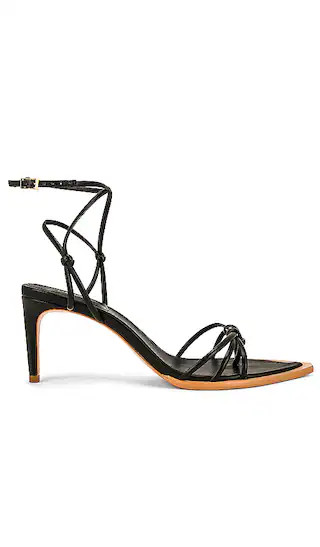 Abby Mid Heel in Black | Revolve Clothing (Global)