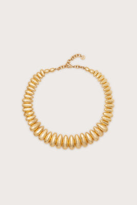 ALLEGRA CHOKER - GOLD FOILED WOOD | Cult Gaia - US