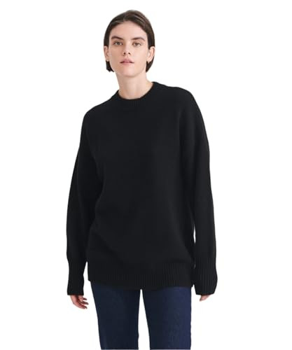 NAADAM Womens Luxe Cashmere Oversized Crewneck Sweater | Amazon (US)