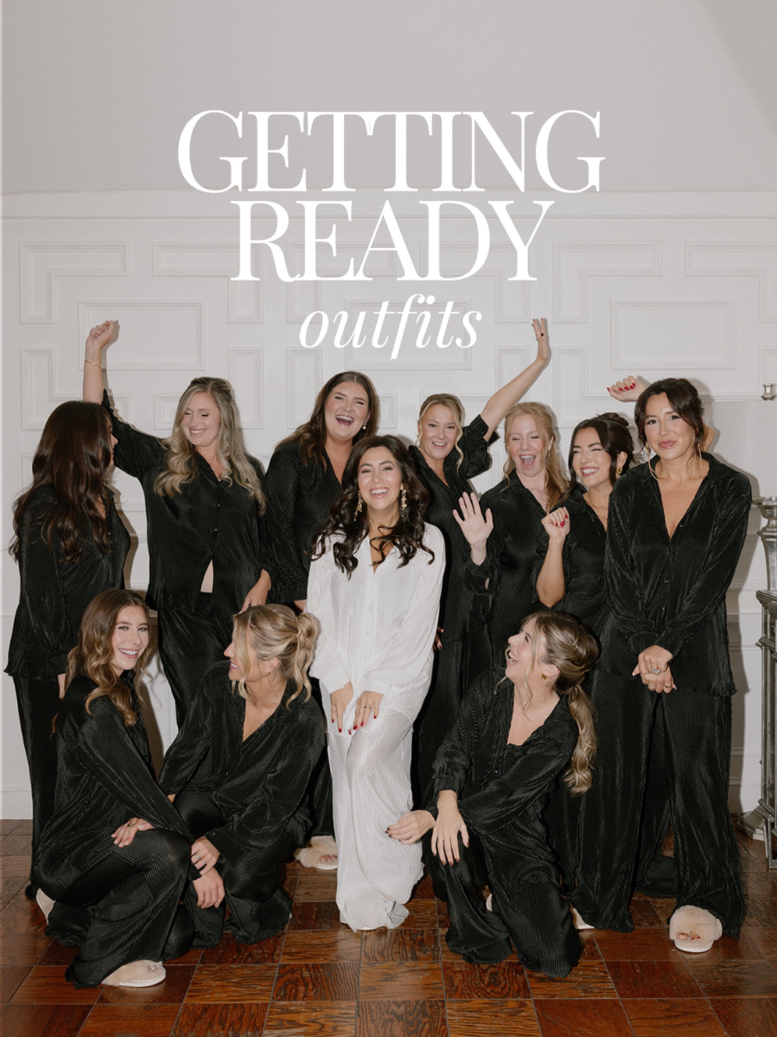 Say hello to the cutest getting-ready PJs, robes, and slippers—perfect for sipping champagne, snapping those “getting ready” wedding photos, and staying comfy all morning long 🥂✨ Tap the link in our bio to shop our favorites. 