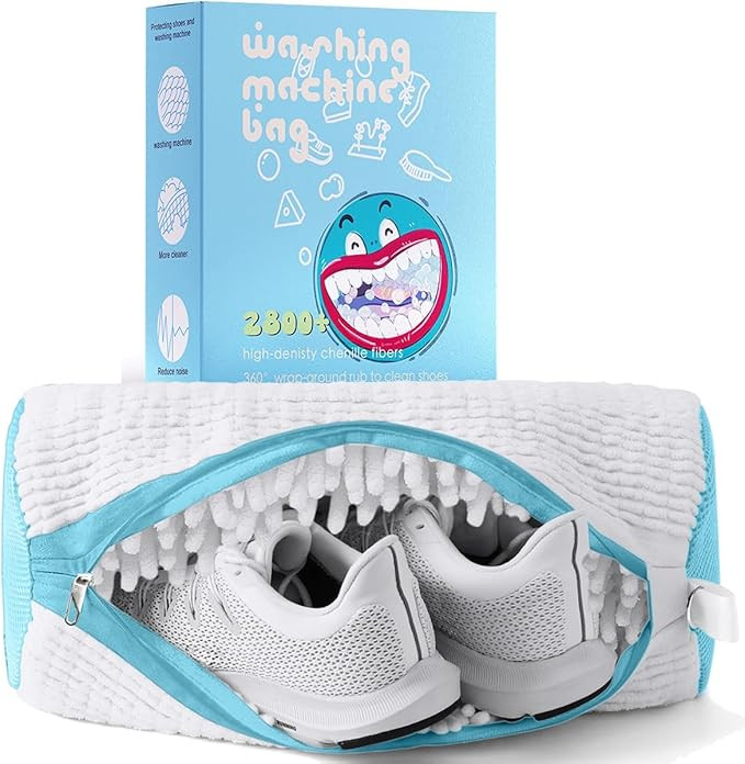 Amazon.com: XXL Shoe Washing Machine Bag, Laundry Shoe Bag for Washer and Dryer, Laundry Shoe Bag... | Amazon (US)