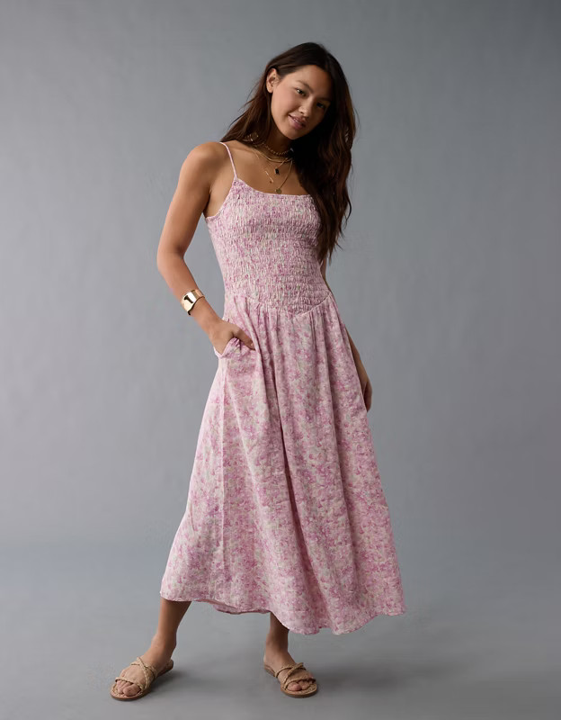AE Bella Midi Dress | American Eagle Outfitters (US & CA)