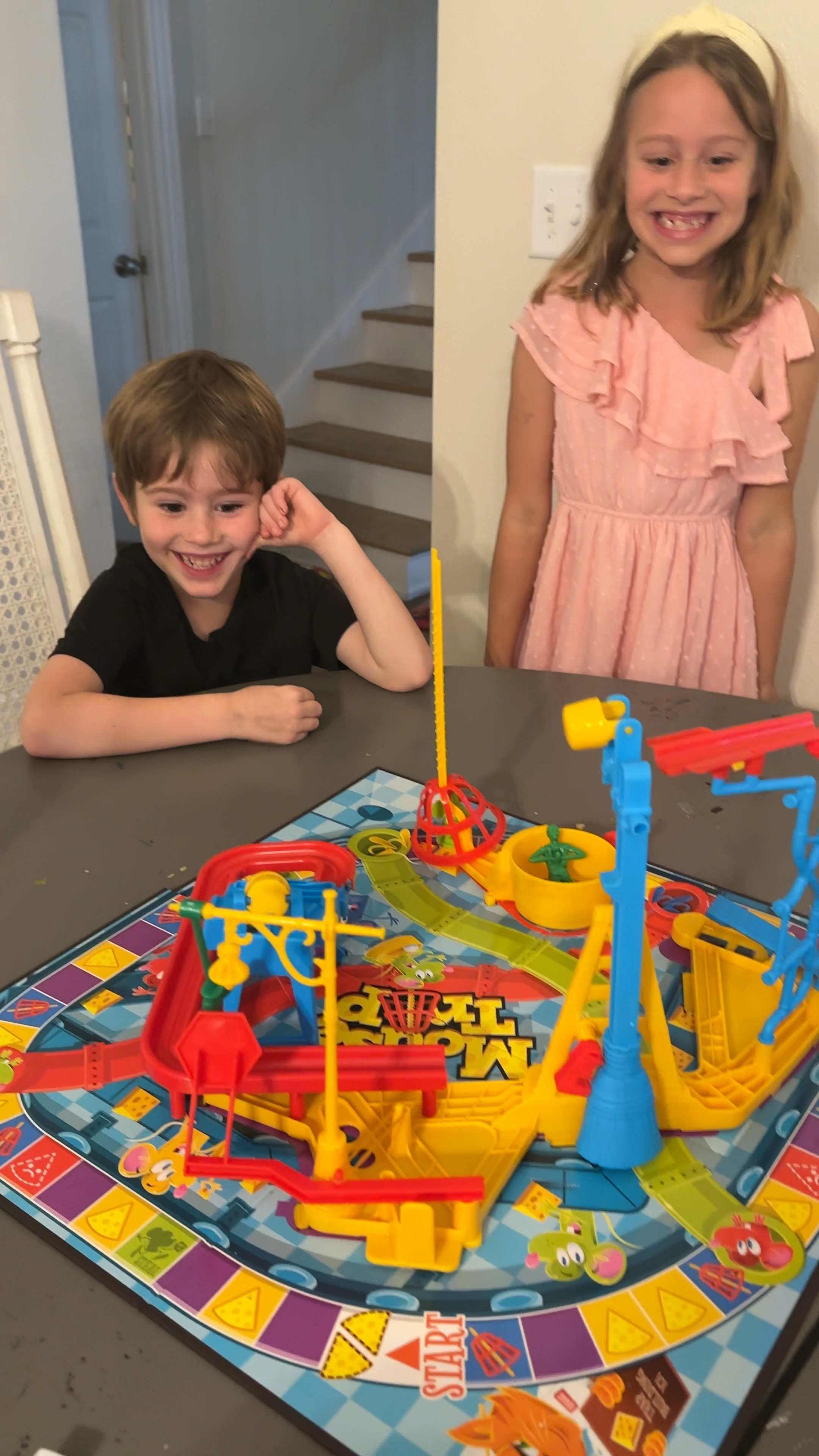 Kids game night idea!! Our family loves playing board games together and this Mouse Trap  game brings back lots of memories of childhood! 🐭 🧀 So much fun and would be a great screen free Christmas activity / kids gift idea! 💡 

Kids gift ideas, Christmas gift guide for kids, girl dress, kids clothes, church dress, board game for family game night 

#LTKKids #LTKHoliday #LTKGiftGuide