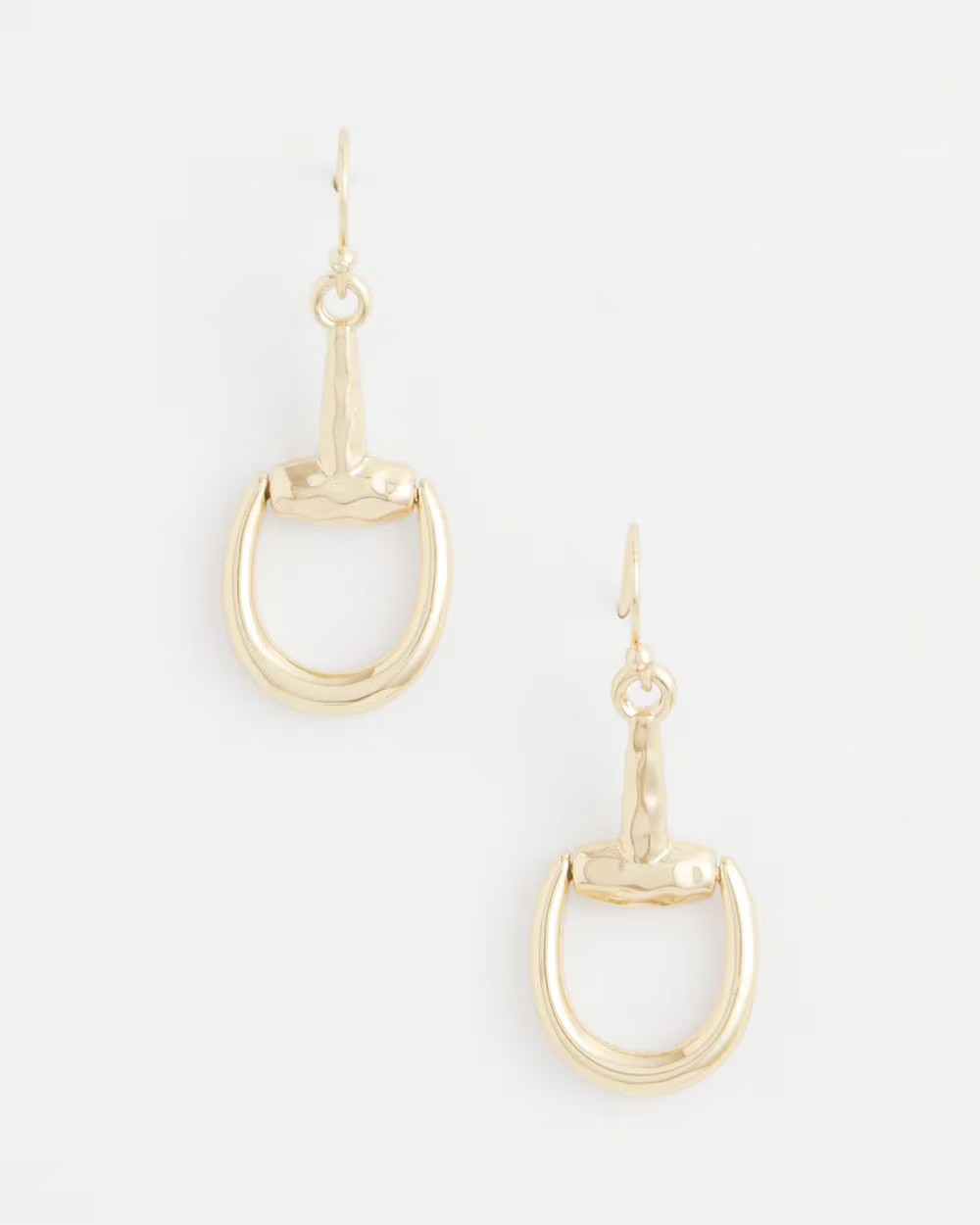 No Droop® Equestrian Horsebit Drop Earrings | Chico's