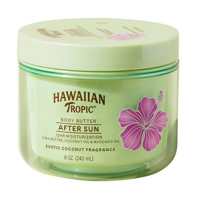 Hawaiian Tropic Exotic Coconut Aftersun Body Butter - 8oz | Target