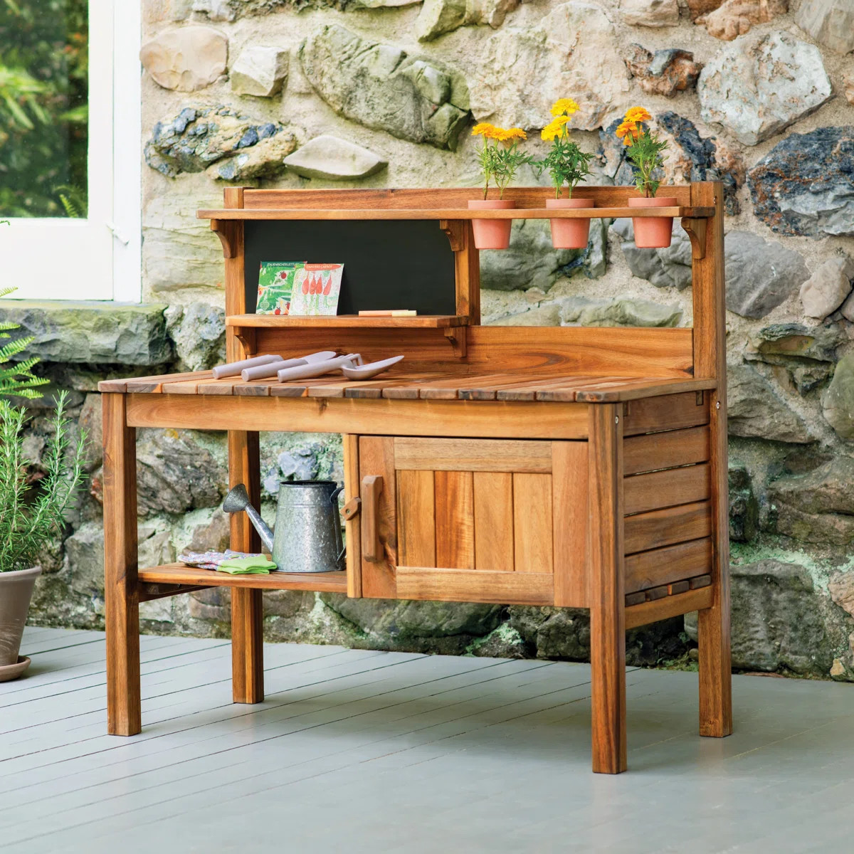 Martha Stewart Kids Outdoor Potting Bench | Wayfair North America