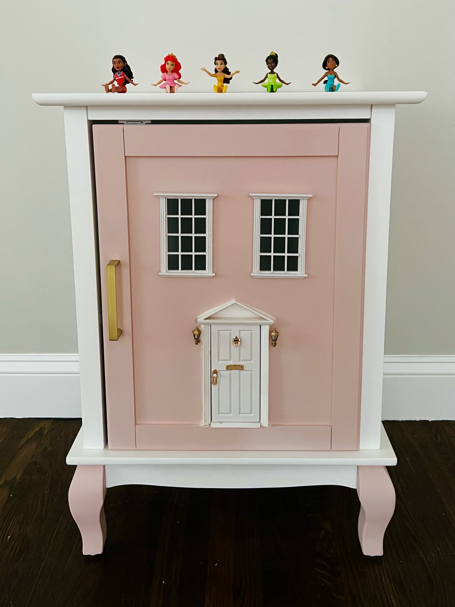DIY dollhouse night stand with the perfect little princess dolls 

#LTKKids #LTKFamily #LTKHome