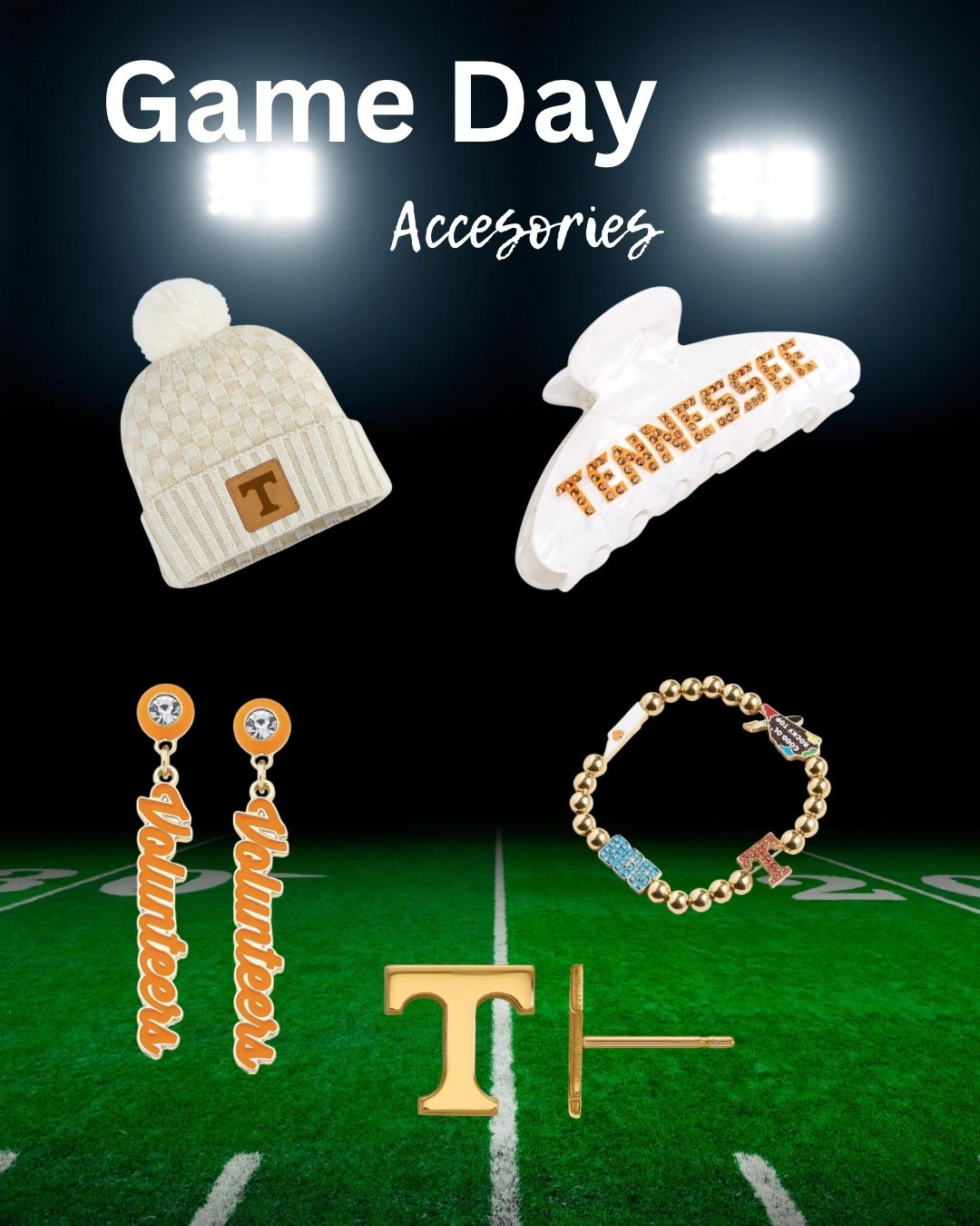 Game day
Football
Saturday
Weekend
UT
Vols
Volunteers
University of Tennessee
Fall
Autumn
Accessories
Bracelet
Earrings
Hair clip
Beanie
Orange
Big orange
Orange and white
Sports


#LTKStyleTip #LTKSeasonal