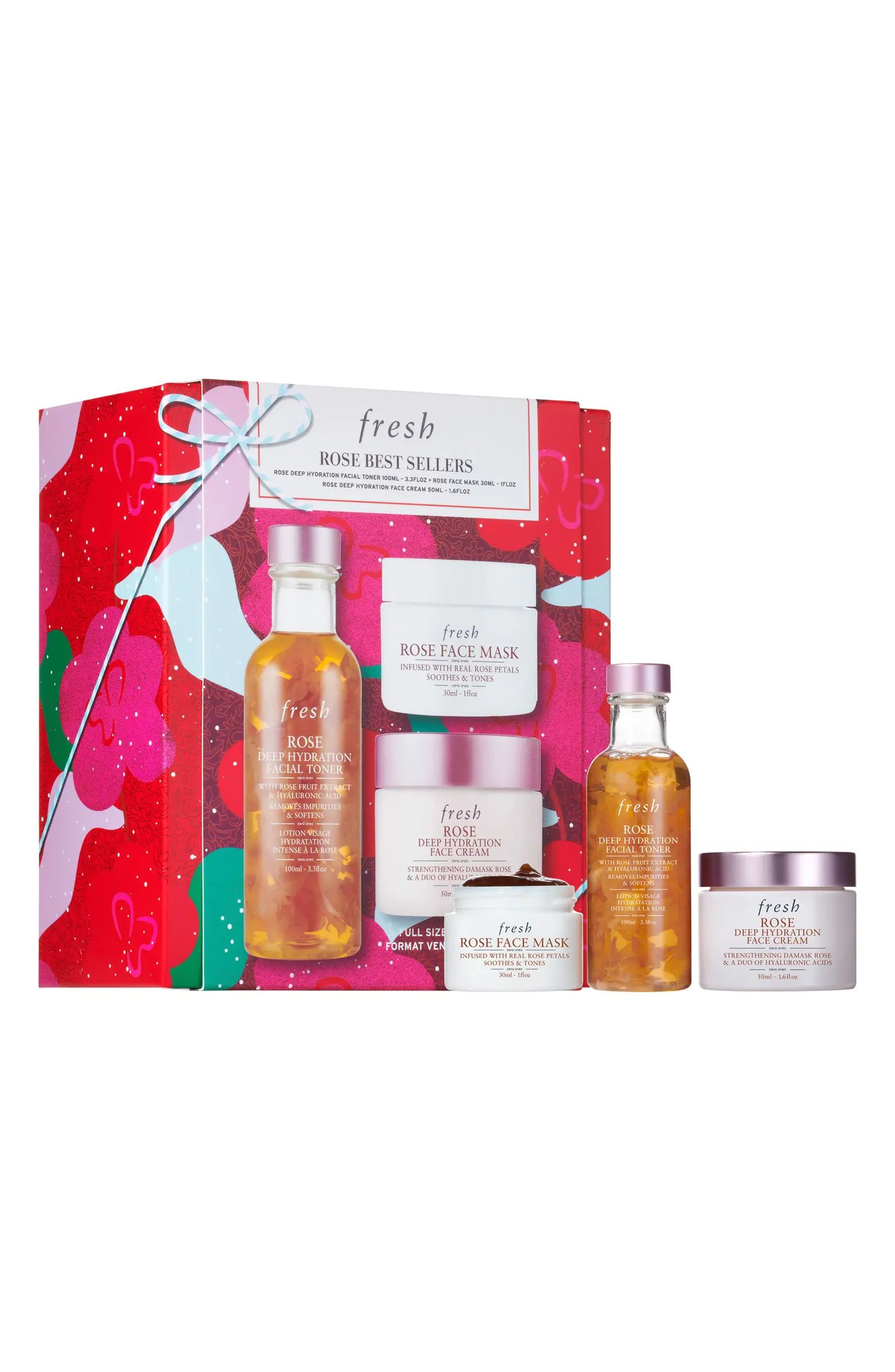 Rose Deep Hydration Skin Care Gift Set USD $96 Value/CAD $130 Value | Nordstrom