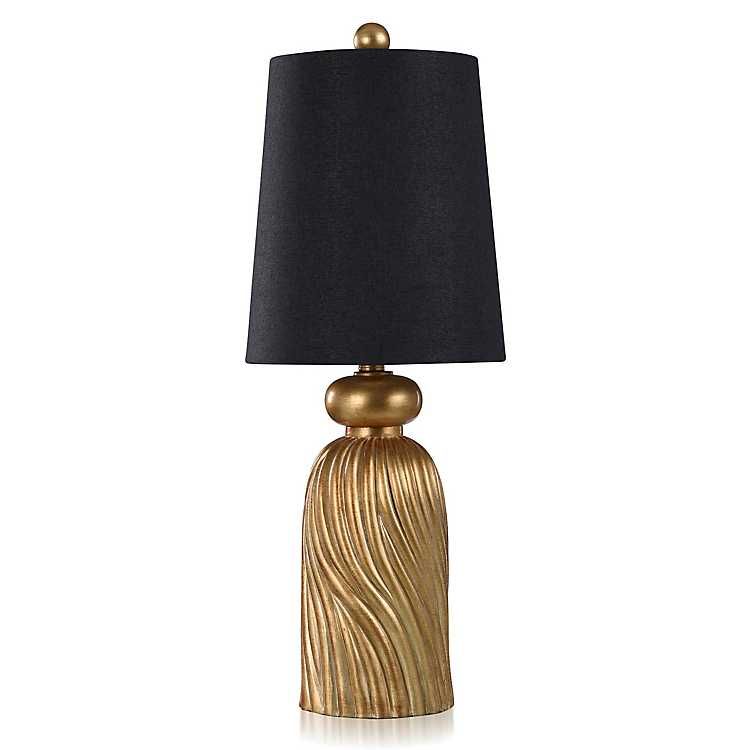 Gold Textured Table Lamp | Kirkland's Home