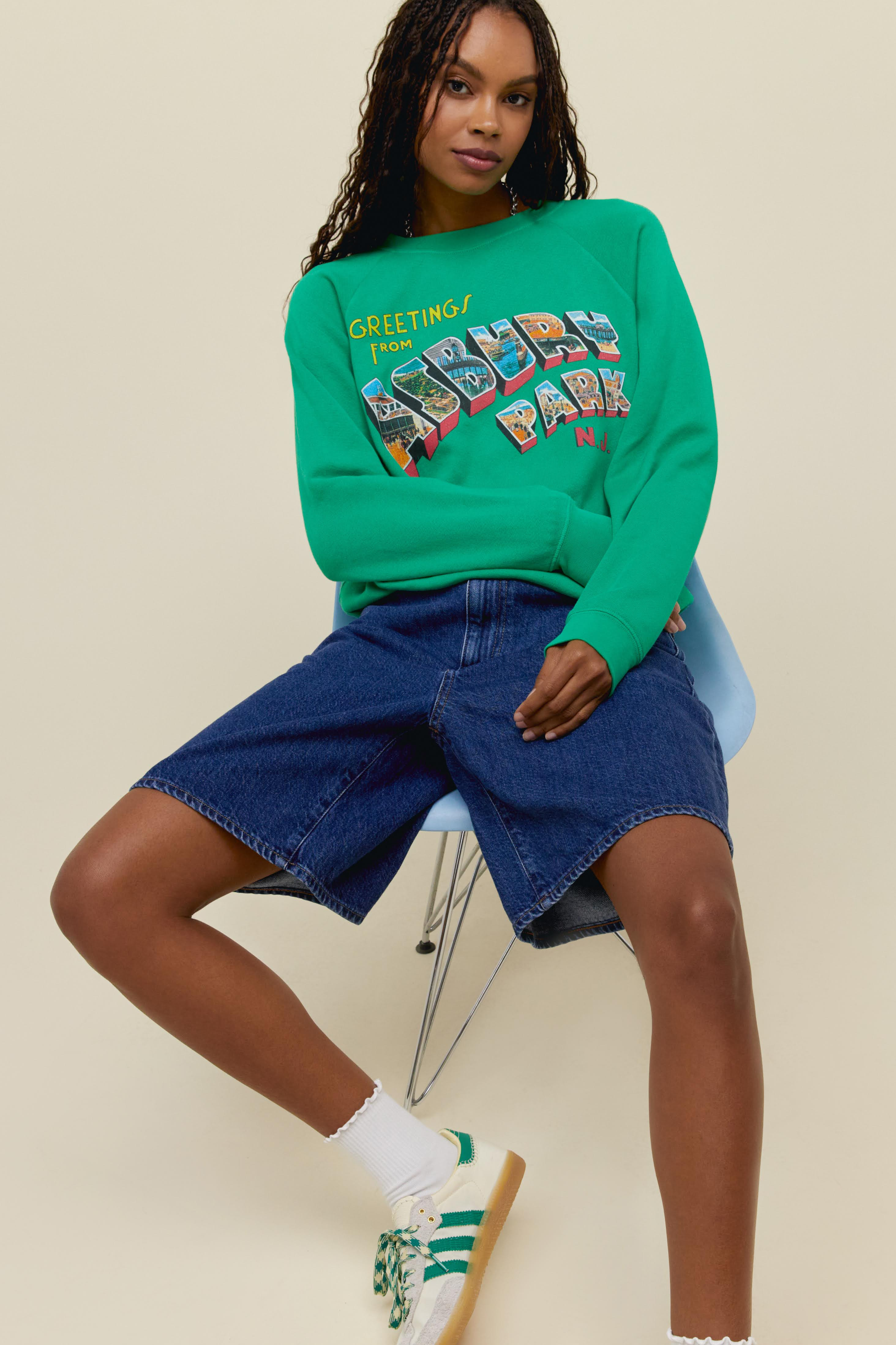 Bruce Springsteen Asbury Park Vintage Sweatshirt | Daydreamer