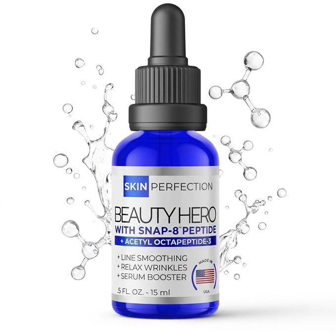 Skin Perfection Snap-8 Peptide Serum Fine Lines & Wrinkles DIY 0.5 oz | Snap-8 peptide serum with... | Amazon (US)