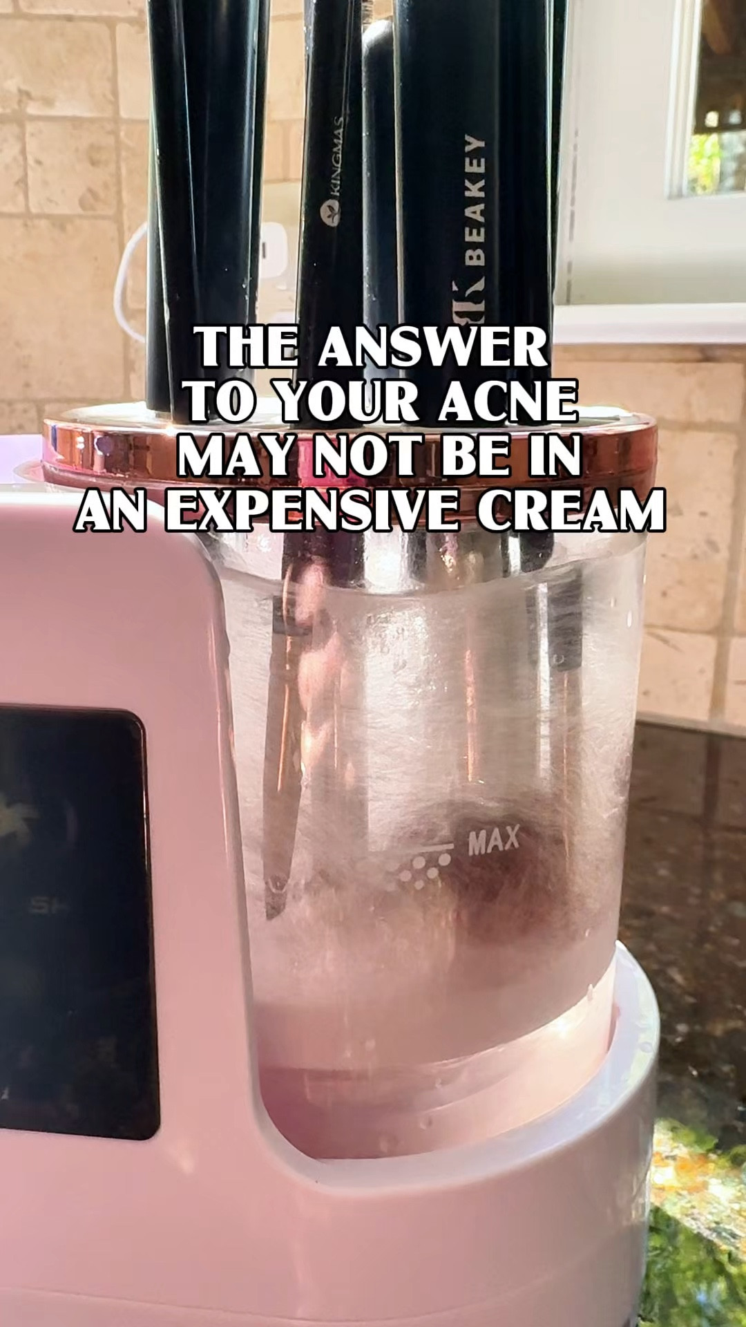 this is by far the easiest way i’ve ever cleaned my makeup brushes 🙌 Sometime acne can be caused by moving the bacteria around from your unclean brushes.
This machine vibrates to break up all the buildup, rotates to actually deep clean, then uses uv light + air to dry them and kill bacteria… so they’re ready to use again without waiting overnight 😳
if you’re like me and keep putting off washing your brushes… this just made it so much easier
linked for you 🤍

I post quality over quantity because I don’t have time to post massive amount of items I have never even seen, like most “influencers”. If this sounds like your thing- follow along. I won’t waste your time either! #LTKClean #LTKFinds #LTKUnder50 #LTKSelfCare #LTKFavorites #MakeupBrushes #Makeup 
#Acne

#LTKBeauty #LTKHome #LTKOver40 #LTKmomlife