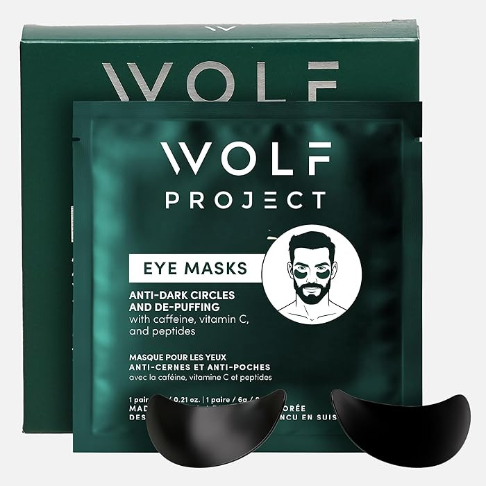 Wolf Project Under Eye Patches (5 pairs) For Dark Circles, Puffy Eyes, and Wrinkles - With Caffei... | Amazon (US)