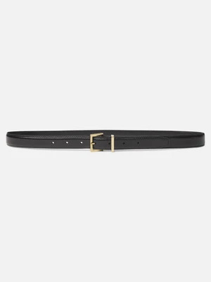 The Square Buckle Belt -- Black | Frame Denim
