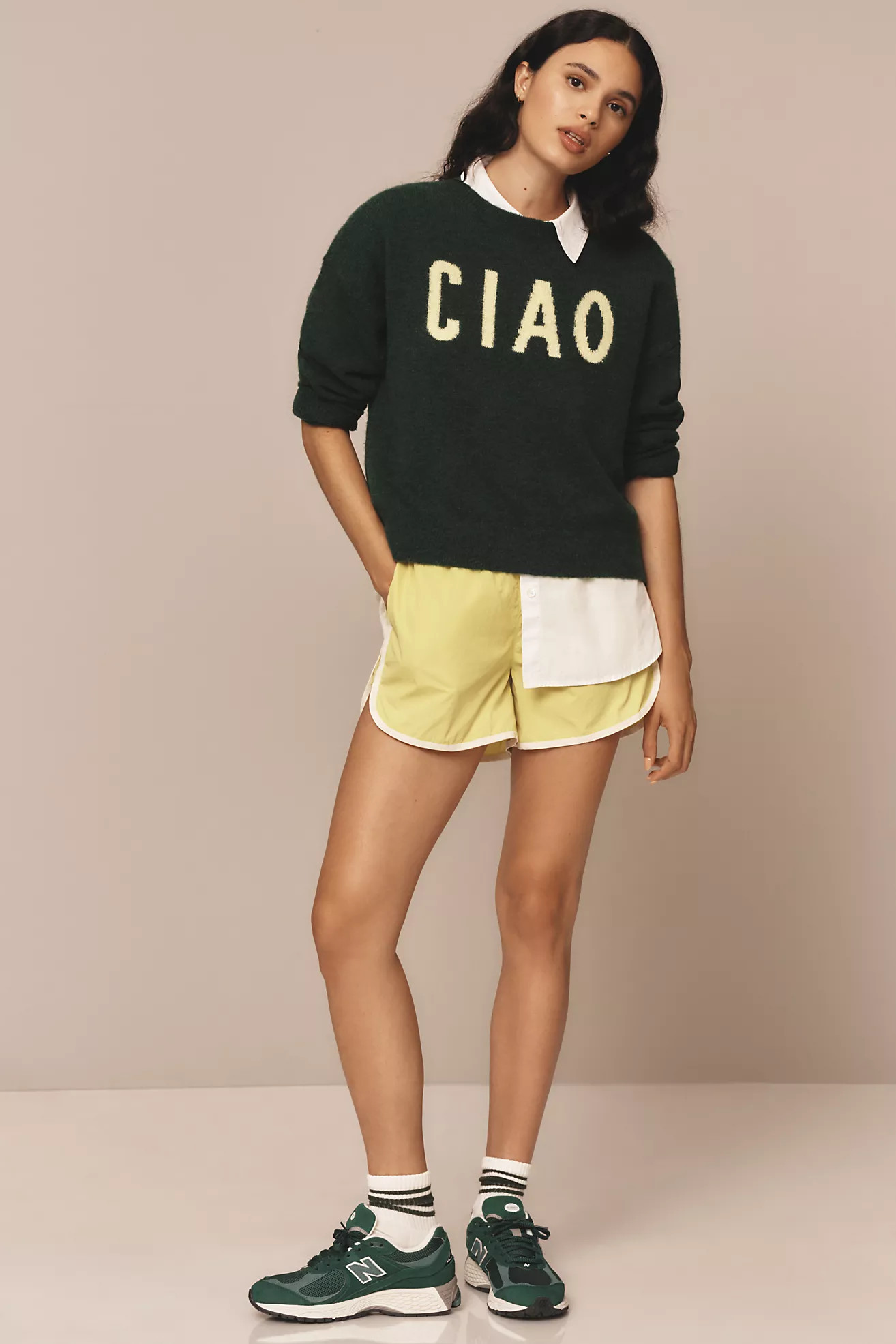 Sundry Ciao Long-Sleeve Sweater | Anthropologie (US)