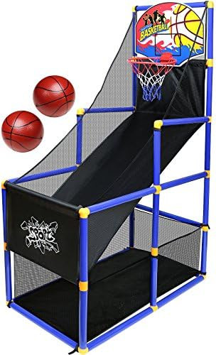 Kiddie Play Toy Basketball Hoop Arcade Game Indoor Sports Toys for Kids | Amazon (US)