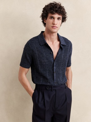 Giorgio Linen-Cotton Resort Shirt | Banana Republic (US)