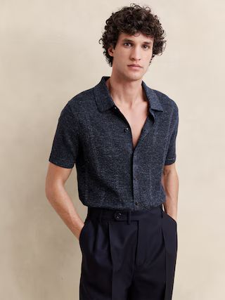 Giorgio Linen-Cotton Resort Shirt | Banana Republic (US)