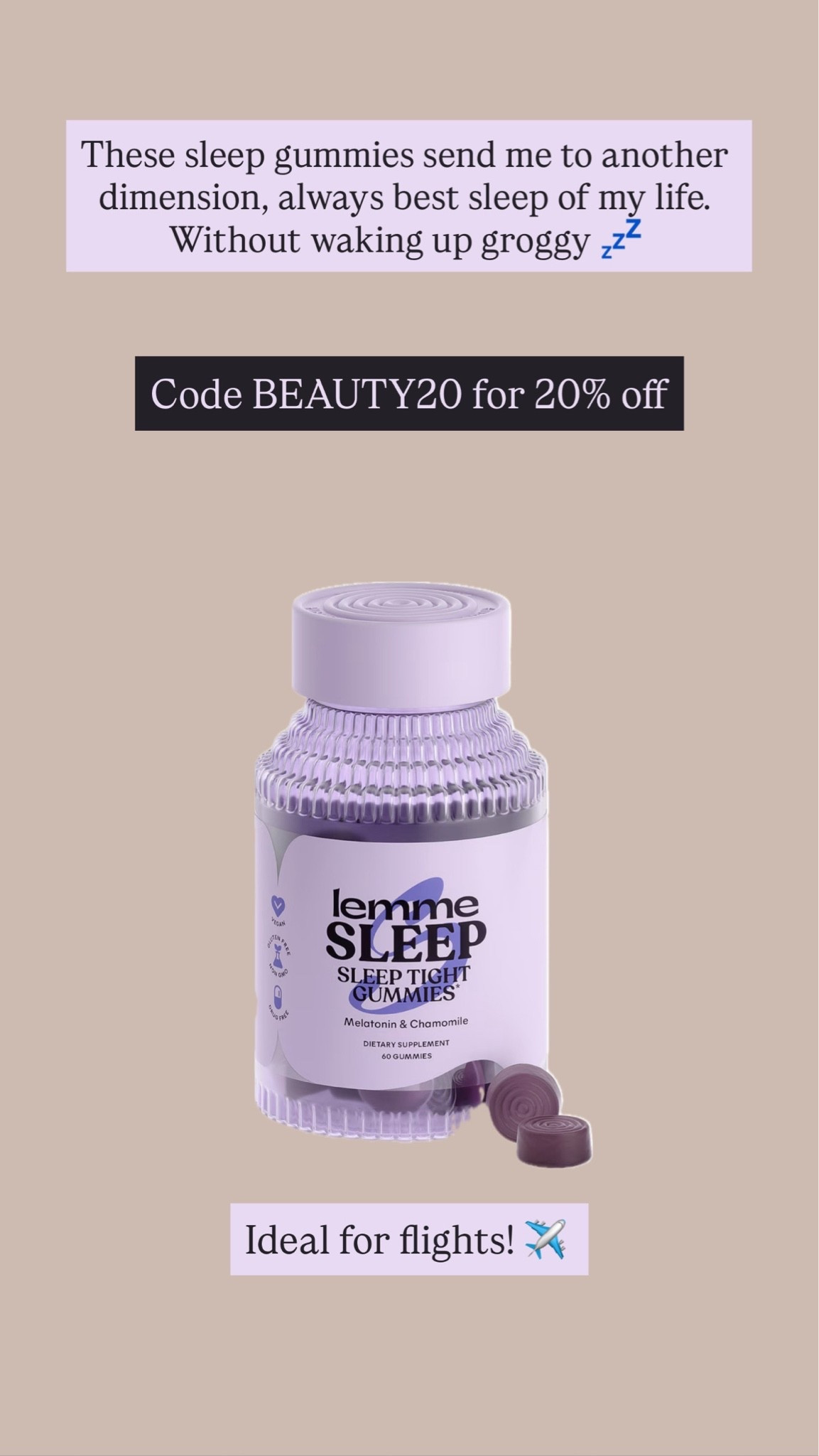 Use code BEAUTY20 for 20% ofd